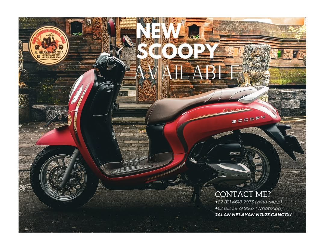 Canggu motor rental